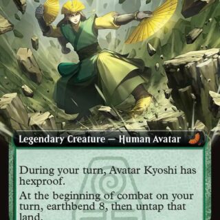 Avatar Kyoshi, Earthbender (Extended Art) - Mythic - #201 - Inglés