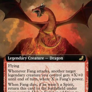 Fang, Roku's Companion (Extended Art) - Rare - #193 - Inglés