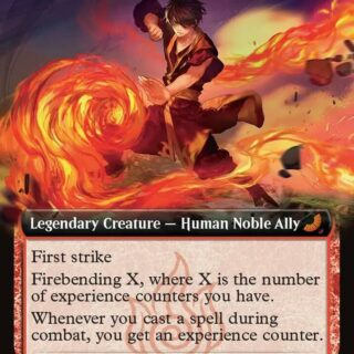 Zuko, Firebending Master (Extended Art) - Mythic - #200 - Inglés