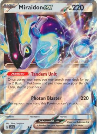 Miraidon EX  - Jumbo Cards -  SVIen- Inglés