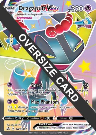 Dragapult Vmax - Jumbo Cards -  SWSH095 - Inglés