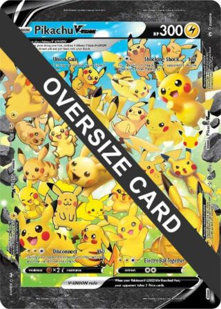 Pikachu V-union - Jumbo Cards -  SWSH139-SWSH142 - Inglés