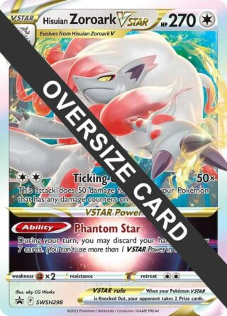 Hisuian Zoroark VSTAR - Jumbo Cards -  SWSH298 - Inglés