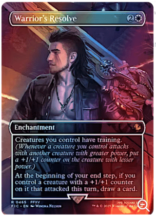 Warrior's Resolve - Rare (Foil) - #210 - Inglés (FF)