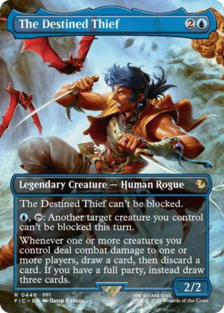 the destined thief (Borderless Foil) - Rare - #446 - Inglés (FF)