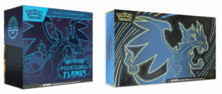 Pokémon TCG: Pack Mega Charizard X EX Ultra Premium Collection + Elite Trainer Box Phantasmal Flames - Inglés (1 de cada 1) [REMATE FINAL 2025]