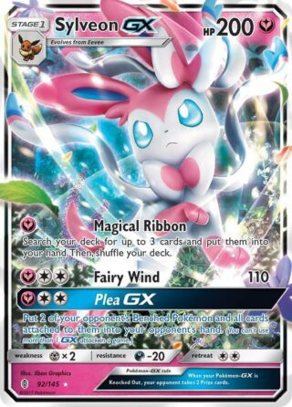 Sylveon GX - 192/145 - Ultra Rare - Inglés