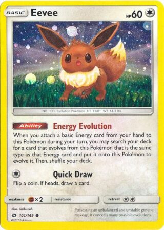 Eevee - 101/149 - Promo - Inglés (Cosmos Holo) (Lightly Played)