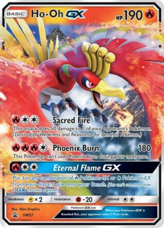 Ho-oh GX - SM57 - Promo - Inglés