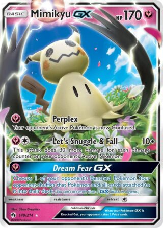 Mimikyu GX - 149/214 - Ultra Rare - Español