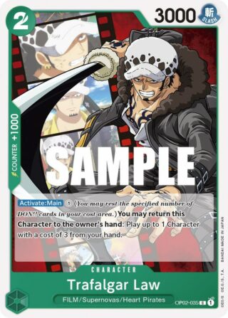 Trafalgar Law - ST11 - Common - OP02-035