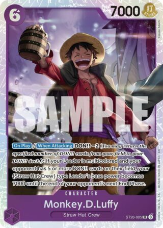 Monkey.D.Luffy - ST26 - Super Rare - ST26-005