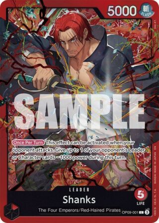 Shanks - ST23 - Leader - OP09-001