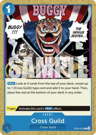 Cross Guild - ST25 - Rare - OP09-057