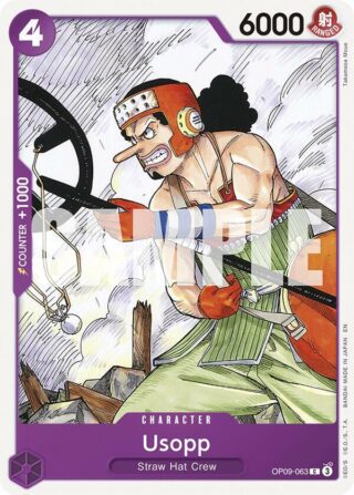 Usopp - ST26 - Common - OP09-063