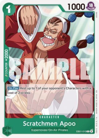 Scratchmen Apoo - ST24 - Rare - EB01-015