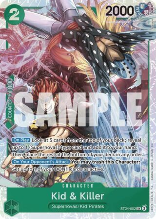 Kid & Killer - ST24 - Super Rare - ST24-002