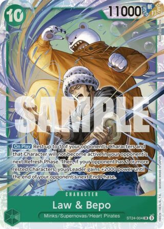 Law & Bepo - ST24 - Super Rare - ST24-004