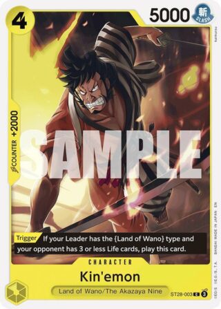 Kin'emon - ST28 - Common - ST28-003