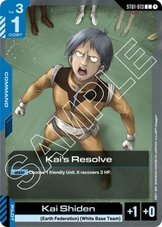 Kai's Resolve - C - ST01 - ST01-013