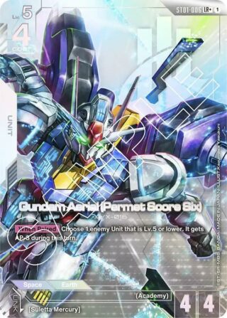 Gundam Aerial (Permet Score Six) - LR+ - ST01 - ST01-006