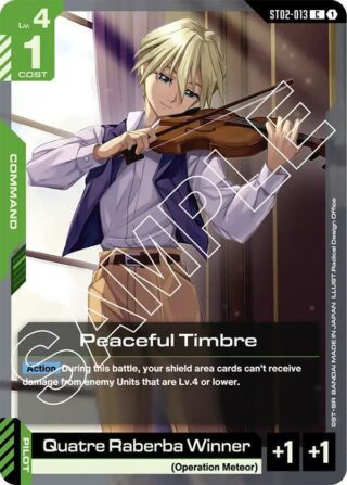 Peaceful Timbre - C - ST02 - ST02-013