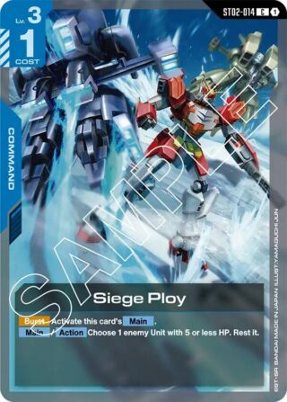 Siege Ploy - C - ST02 - ST02-014