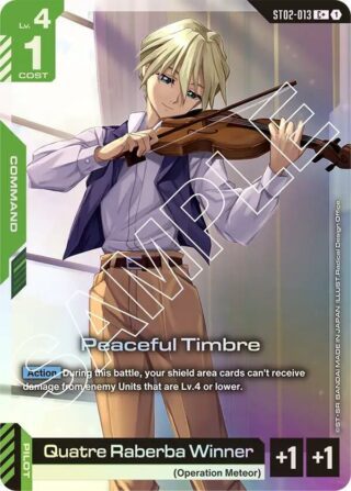 Peaceful Timbre - C+ - ST02 - ST02-013