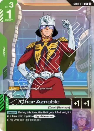 Char Aznable - C+ - ST03 - ST03-011