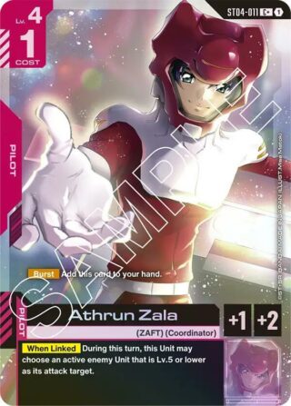 Athrun Zala - C+ - ST04 - ST04-011