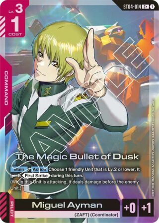 The Magic Bullet of Dusk - C+ - ST04 - ST04-014