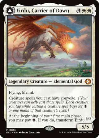 Eirdu, Carrier of Dawn (Foil) - Mythic - #13 - Inglés