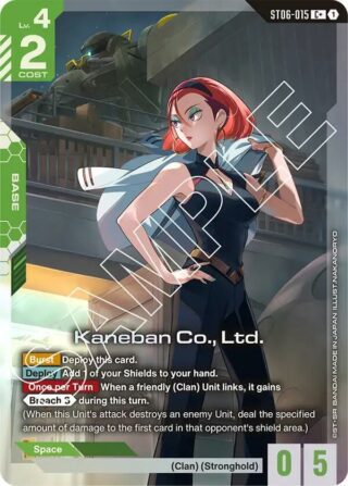 Kaneban Co., Ltd. - C+ - ST06 - ST06-015