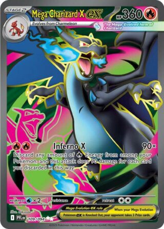 Mega Charizard X EX- 109/094 - Ultra Rare - Inglés