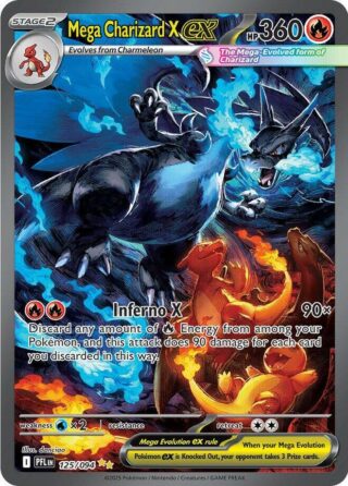 Mega Charizard X EX – 125/094 – Special Illustration Rare – Portugués