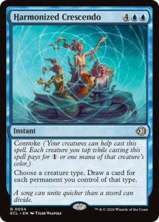 Harmonized Crescendo (Foil) - Rare - #54 - Inglés