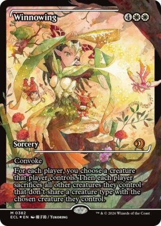 Winnowing (Showcase) (Foil) - Mythic - #382 - Inglés