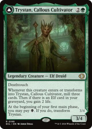 Trystan, Callous Cultivator (Foil) - Rare - #199 - Inglés