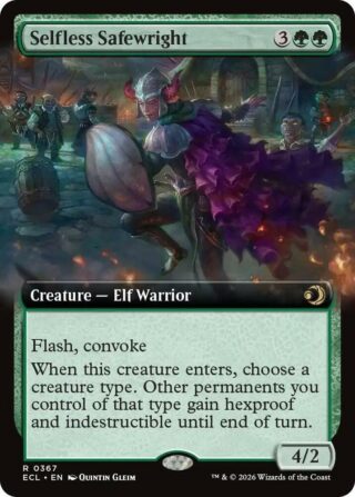Selfless Safewright (Extended Art) - Rare - #367 - Inglés