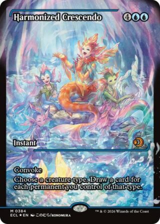 Harmonized Crescendo (Showcase) (Foil) - Mythic - #384 - Inglés