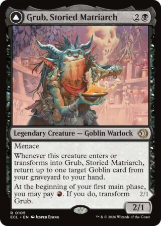 Grub, Storied Matriarch (Foil) - Rare - #105 - Inglés
