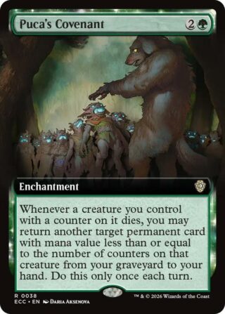 Puca's Covenant (Extended Art) - Rare - #38 - Inglés