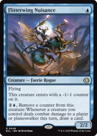 Flitterwing Nuisance (Foil) - Rare - #48 - Inglés