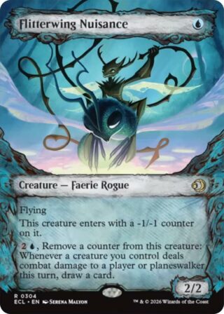Flitterwing Nuisance (Showcase) - Rare - #304 - Inglés