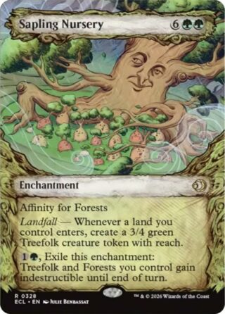 Sapling Nursery (Showcase) (Foil) - Rare - #328 - Inglés