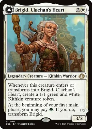 Brigid, Clachan's Heart (Foil) - Rare - #7 - Inglés