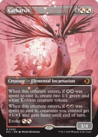 Catharsis (Borderless) - Mythic - #292 - Inglés