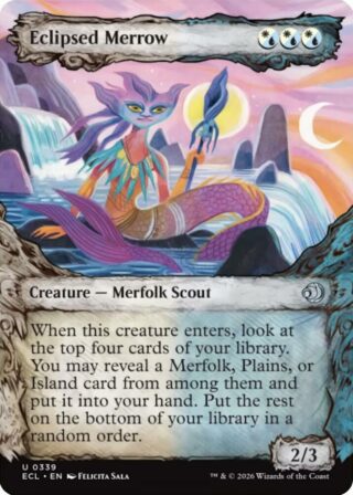 Eclipsed Merrow (Showcase) (Foil) - Uncommon - #339 - Inglés