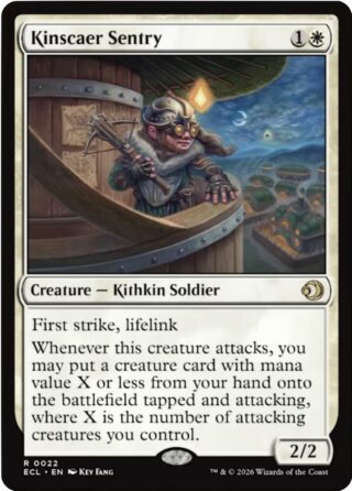 Kinscaer Sentry (Foil) - Rare - #22 - Inglés