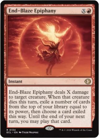 End-Blaze Epiphany (Foil) - Rare - #134 - Inglés